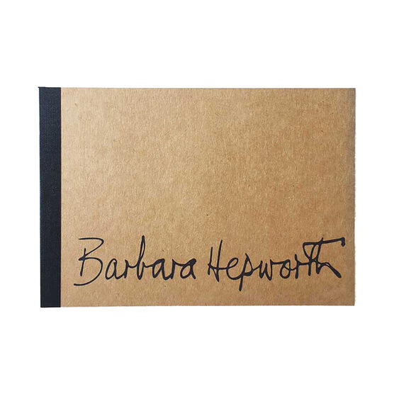 Barbara Hepworth signature sketchbook